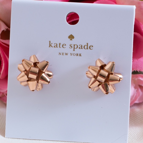 kate spade bow earrings - Picture 1 of 5